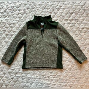 Hunter Green Fleece 1/4 Zip Pullover